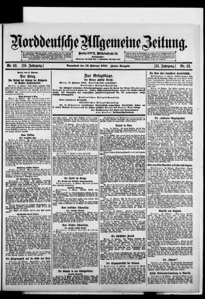 Norddeutsche allgemeine Zeitung on Feb 12, 1916