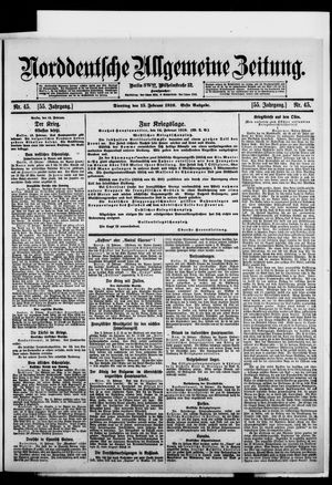 Norddeutsche allgemeine Zeitung vom 15.02.1916