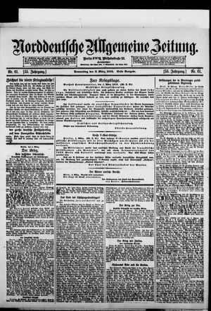 Norddeutsche allgemeine Zeitung vom 02.03.1916