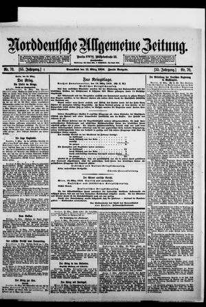 Norddeutsche allgemeine Zeitung vom 11.03.1916