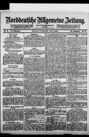 Norddeutsche allgemeine Zeitung vom 14.03.1916