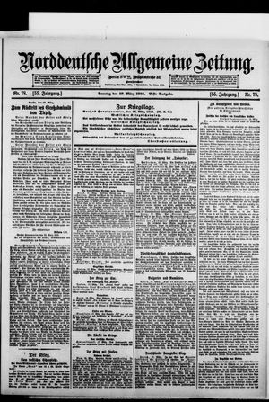 Norddeutsche allgemeine Zeitung vom 19.03.1916
