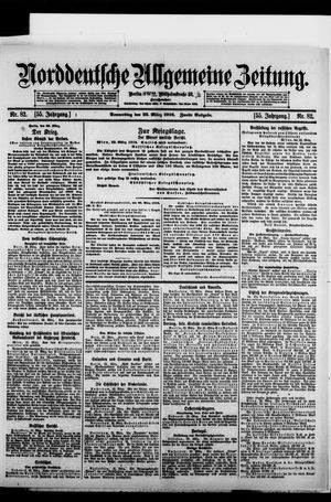 Norddeutsche allgemeine Zeitung on Mar 23, 1916