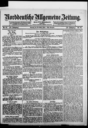 Norddeutsche allgemeine Zeitung vom 26.03.1916