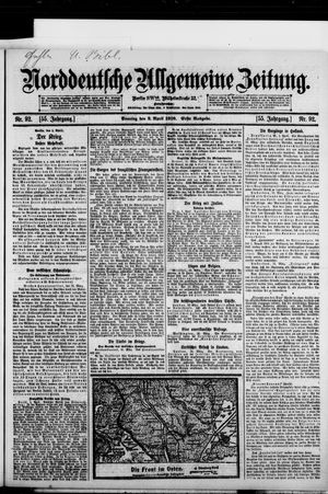 Norddeutsche allgemeine Zeitung on Apr 2, 1916