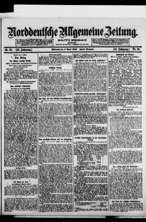 Norddeutsche allgemeine Zeitung on Apr 5, 1916