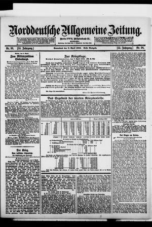 Norddeutsche allgemeine Zeitung on Apr 8, 1916