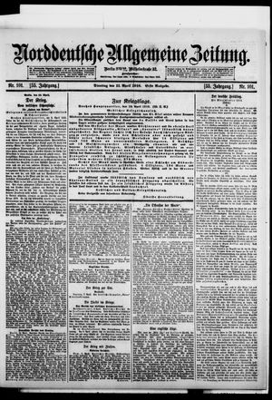 Norddeutsche allgemeine Zeitung vom 11.04.1916