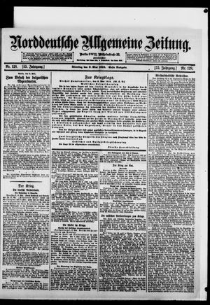 Norddeutsche allgemeine Zeitung on May 9, 1916