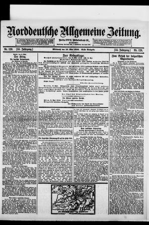 Norddeutsche allgemeine Zeitung vom 10.05.1916