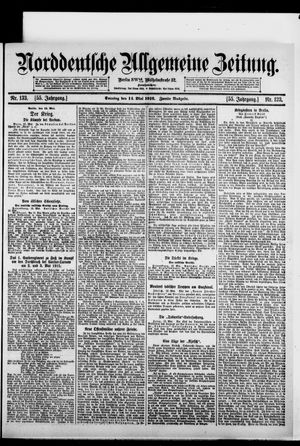 Norddeutsche allgemeine Zeitung vom 14.05.1916