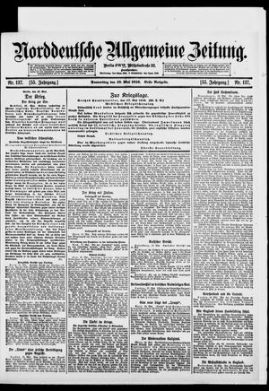 Norddeutsche allgemeine Zeitung vom 18.05.1916