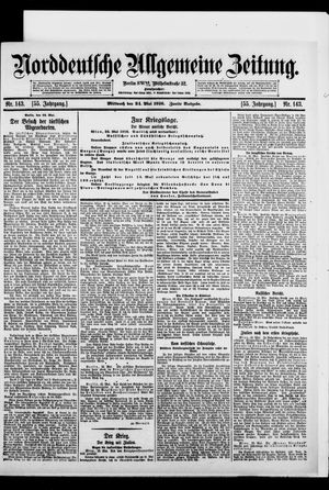 Norddeutsche allgemeine Zeitung vom 24.05.1916