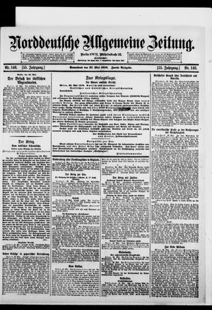 Norddeutsche allgemeine Zeitung vom 27.05.1916