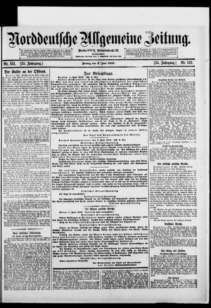 Norddeutsche allgemeine Zeitung vom 02.06.1916