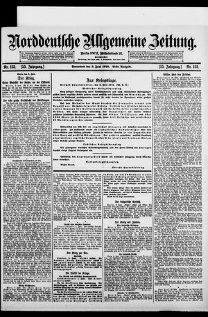Norddeutsche allgemeine Zeitung vom 03.06.1916