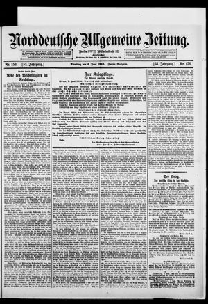 Norddeutsche allgemeine Zeitung on Jun 6, 1916