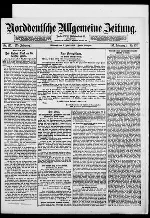 Norddeutsche allgemeine Zeitung vom 07.06.1916