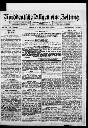 Norddeutsche allgemeine Zeitung vom 10.06.1916