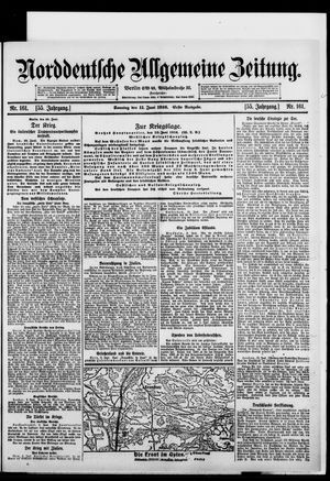 Norddeutsche allgemeine Zeitung vom 11.06.1916