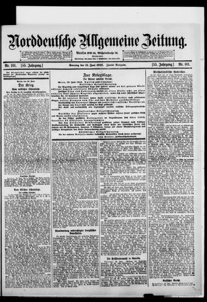 Norddeutsche allgemeine Zeitung vom 11.06.1916