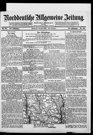 Norddeutsche allgemeine Zeitung vom 16.06.1916