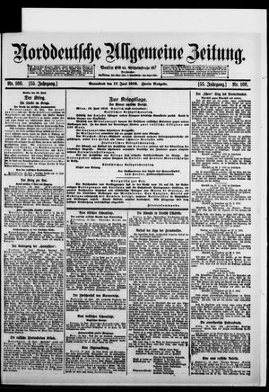 Norddeutsche allgemeine Zeitung vom 17.06.1916
