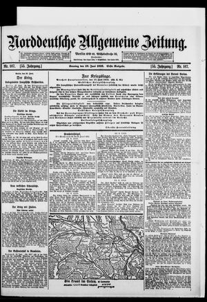 Norddeutsche allgemeine Zeitung vom 18.06.1916