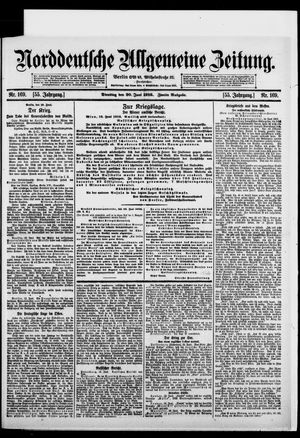 Norddeutsche allgemeine Zeitung vom 20.06.1916