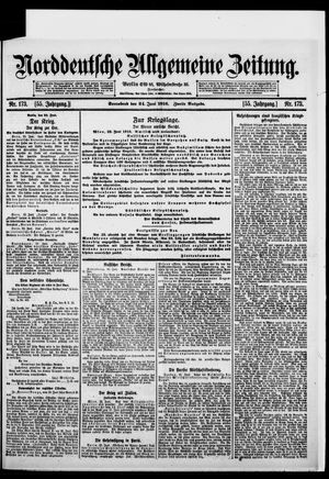 Norddeutsche allgemeine Zeitung vom 24.06.1916