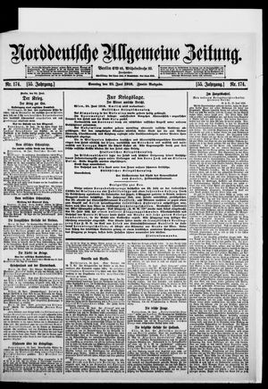 Norddeutsche allgemeine Zeitung vom 25.06.1916