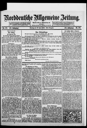 Norddeutsche allgemeine Zeitung vom 27.06.1916