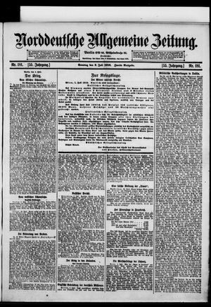 Norddeutsche allgemeine Zeitung vom 02.07.1916