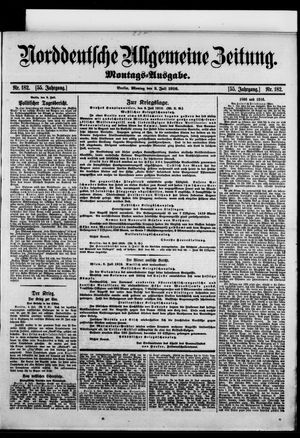 Norddeutsche allgemeine Zeitung vom 03.07.1916