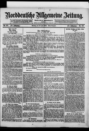 Norddeutsche allgemeine Zeitung vom 18.07.1916