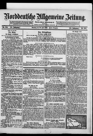 Norddeutsche allgemeine Zeitung vom 25.07.1916