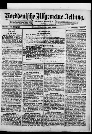 Norddeutsche allgemeine Zeitung vom 28.07.1916
