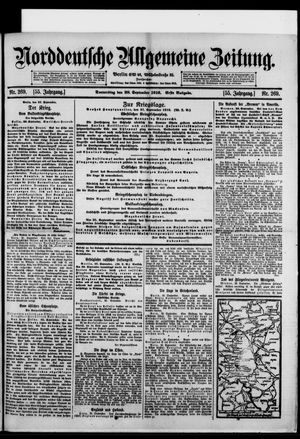 Norddeutsche allgemeine Zeitung vom 28.09.1916