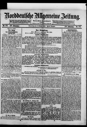 Norddeutsche allgemeine Zeitung vom 05.10.1916