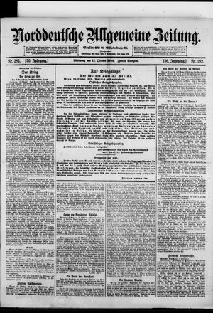 Norddeutsche allgemeine Zeitung vom 11.10.1916