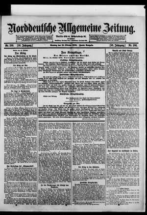 Norddeutsche allgemeine Zeitung on Oct 15, 1916