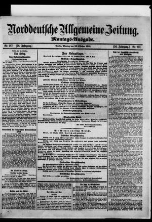 Norddeutsche allgemeine Zeitung vom 16.10.1916