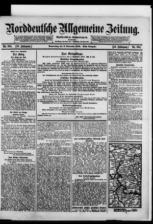 Norddeutsche allgemeine Zeitung vom 02.11.1916