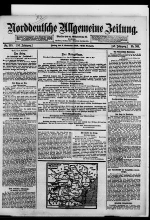 Norddeutsche allgemeine Zeitung vom 03.11.1916
