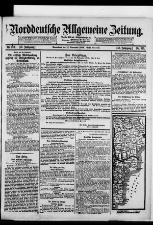 Norddeutsche allgemeine Zeitung vom 11.11.1916