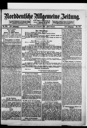 Norddeutsche allgemeine Zeitung vom 02.12.1916