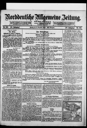 Norddeutsche allgemeine Zeitung vom 08.12.1916