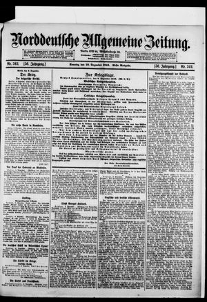 Norddeutsche allgemeine Zeitung vom 10.12.1916