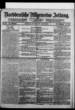 Norddeutsche allgemeine Zeitung vom 16.12.1916