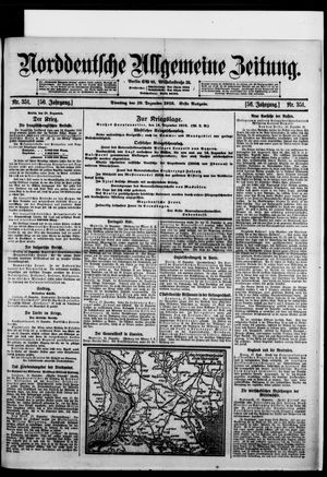 Norddeutsche allgemeine Zeitung vom 19.12.1916